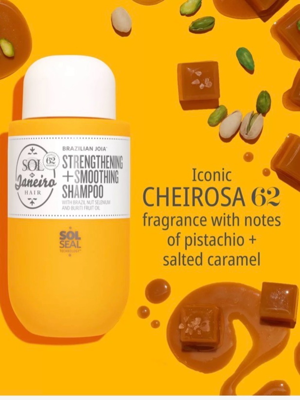 Sol SHAMPOO Strengthening + Smoothing 3oz
